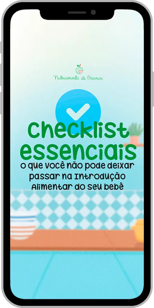 Checklist essencial da introdução alimentar