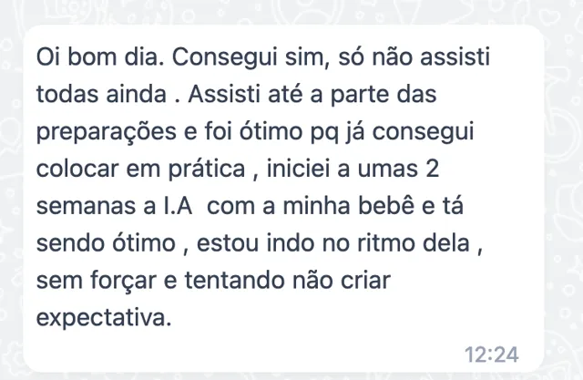 Depoimento: consegui colocar em prática e iniciei a introdução alimentar no ritmo da minha bebê