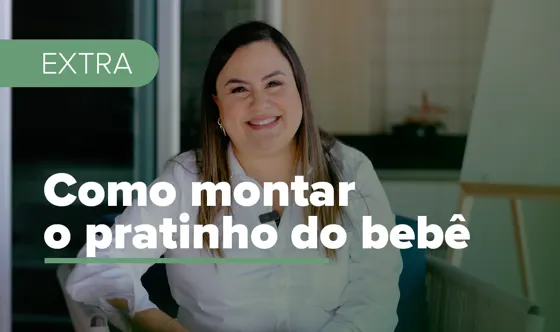 Como montar o pratinho do bebê